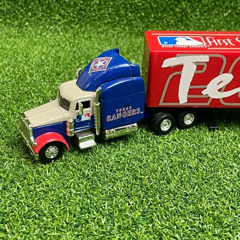 Peterbilt Texas Rangers First Season of the New Millennium Truck Trailer Toy